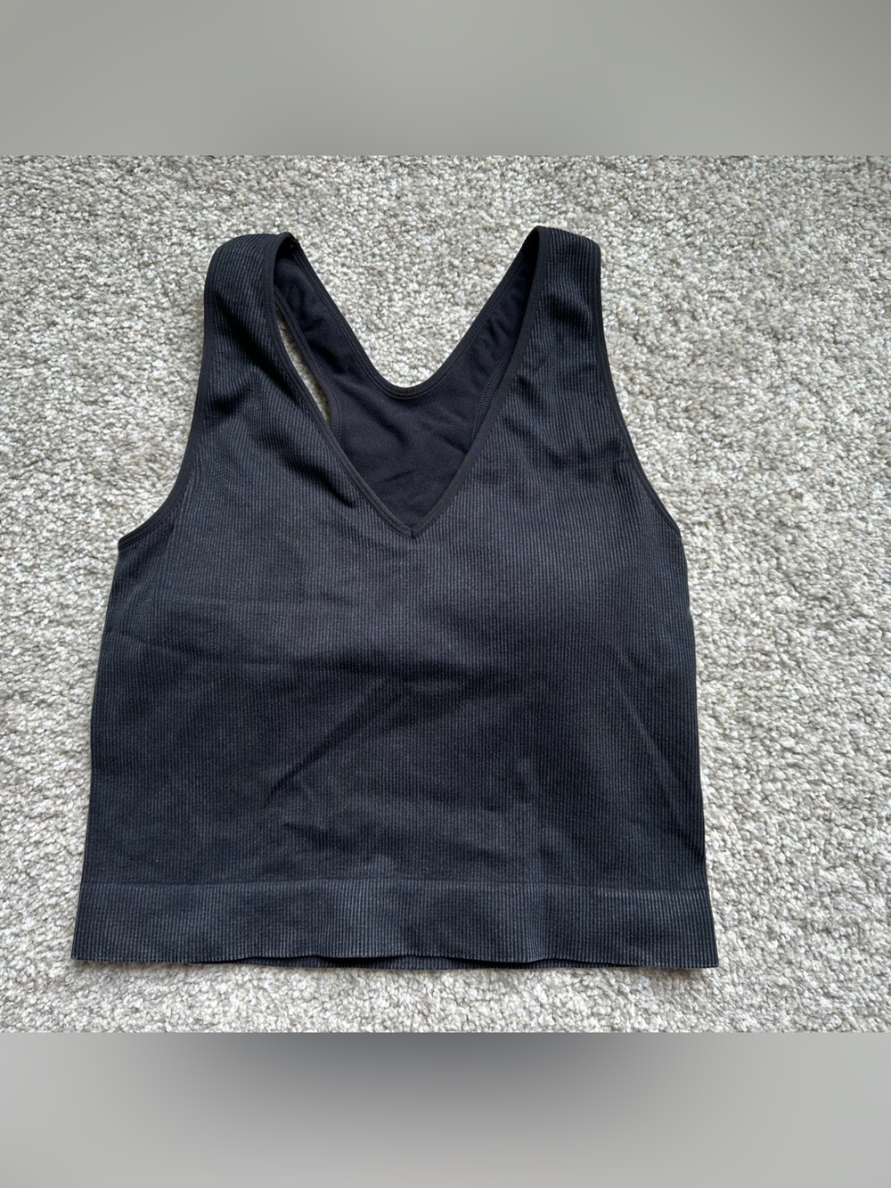 Women’s JoyLab Black Ribbed Tank